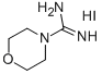 吗啉-4-甲脒盐酸盐 结构式