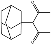 3-(1-ADAMANTYL)PENTANE-2,4-DIONE Struktur