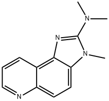 3-Methyl-2-dimethylamino-imidazo[4,5-F]quinoline Structure