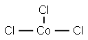 トリクロロコバルト(III) 化学構造式