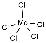 MOLYBDENUM(V) CHLORIDE Struktur