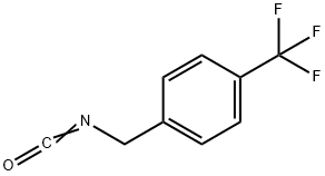 4-TRIFLUOROMETHYLBENZYLISOCYANATE Structure