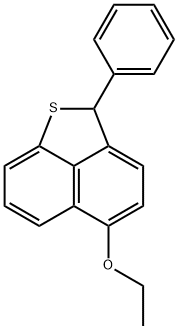5-Ethoxy-2-phenyl-2H-naphtho[1,8-bc]thiophene Struktur