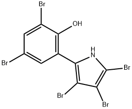 pentabromopseudilin Structure