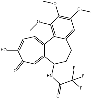 (R/S)-N-Deacetyl Colchiceine N-Trifluroracetate Struktur