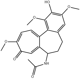 2-Demethyl Colchicine Struktur