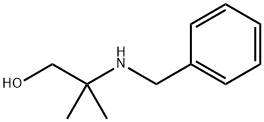 2-(ベンジルアミノ)-2-メチル-1-プロパノール HYDROCHLORIDE 化学構造式