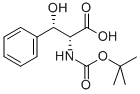 BOC-苏-Β-苯基丝氨酸 结构式