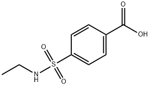 4-(エチルスルファモイル)安息香酸 化学構造式