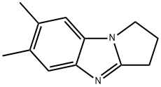 1H-Pyrrolo[1,2-a]benzimidazole,2,3-dihydro-6,7-dimethyl-(7CI,8CI) Struktur