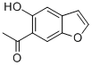 1-(5-HYDROXYBENZOFURAN-6-YL)ETHANONE Structure