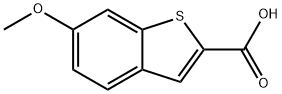 6-METHOXY-BENZO[B]THIOPHENE-2-CARBOXYLIC ACID Structure