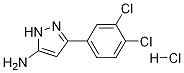 5-AMino-3-(3,4-dichlorophenyl)pyrazole Hydrochloride Structure