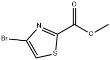 4-溴噻唑-2-甲酸甲酯, 1025468-06-7, 结构式
