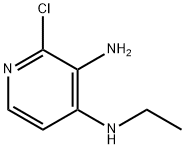 2-氯-N4-乙基吡啶-3,4-二胺, 1025509-12-9, 结构式