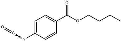 4-(正丁氧基羰基)苯基异氰酸酯 结构式