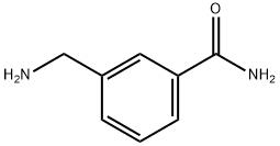 3-アミノカルボニルベンジルアミン 化学構造式