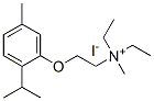 102571-20-0 diethyl-methyl-[2-(5-methyl-2-propan-2-yl-phenoxy)ethyl]azanium iodide
