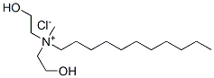 Undecylbis(beta-hydroxyethyl)methylammonium chloride Struktur