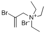 AMMONIUM, (2-BROMOALLYL)TRIETHYL-, BROMIDE Structure