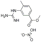 3-[(氨基亚胺甲基)氨基]-4-甲基苯甲酸甲酯硝酸盐,1025716-99-7,结构式
