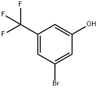 3-ブロモ-5-(トリフルオロメチル)フェノール 化学構造式