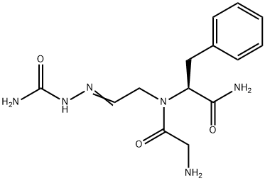 H-GLY-PHE-GLY-ALDEHYDE SEMICARBAZONE, 102579-48-6, 结构式