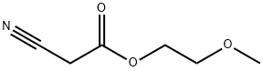 2-Methoxyethyl cyanoacetate Structure