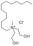Di(2-hydroxyethyl)methyltridecylammonium chloride Structure