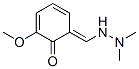 102583-80-2 (6E)-6-[(2,2-dimethylhydrazinyl)methylidene]-2-methoxy-cyclohexa-2,4-d ien-1-one
