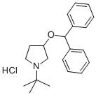 1-tert-Butyl-3-(diphenylmethoxy)pyrrolidine hydrochloride|
