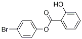 Benzoic acid, 2-hydroxy-, 4-broMophenyl ester Struktur