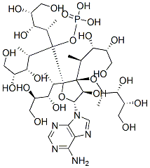 pentadecadeoxyriboadenylic acid Struktur