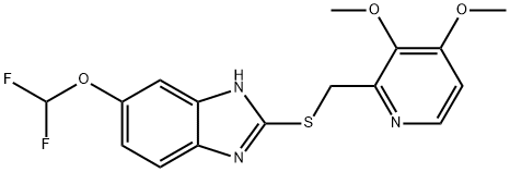 5-Difluoromethoxy-2-{[(3,4-dimethoxy-2-pyridinyl)methyl]thio}-1H-benzimidazole