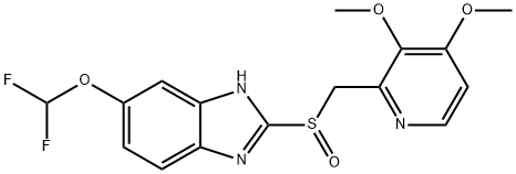 Pantoprazole Structure