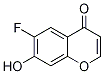 4H-1-Benzopyran-4-one, 6-fluoro-7-hydroxy- Structure