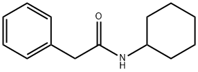 N-cyclohexylphenylacetamide Struktur