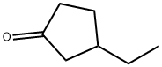 3-乙基环戊酮,10264-55-8,结构式