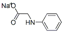 sodium N-phenylglycinate Structure