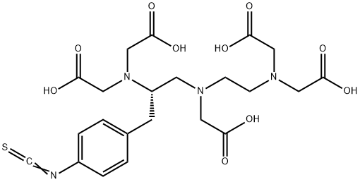 1-(4-异硫氰酸酯)二乙炔三胺 结构式