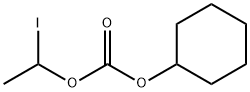 1-Iodoethyl cyclohexyl carbonate 化学構造式