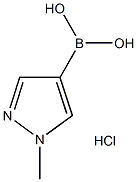 1-Methylpyrazole-4-boronic acid,HCl Struktur