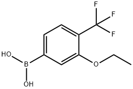 3-乙氧基-4-(三氟甲基)苯基硼酸, 1026796-35-9, 结构式