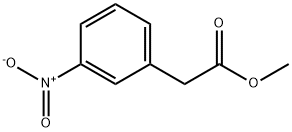 (3-NITROPHENYL)ACETIC ACID METHYL ESTER Struktur