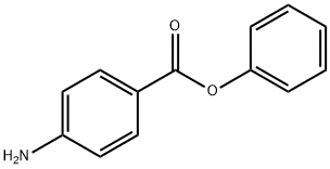 PHENYL 4-AMINOBENZOATE 结构式