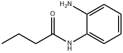 N-(2-aminophenyl)butanamide 化学構造式