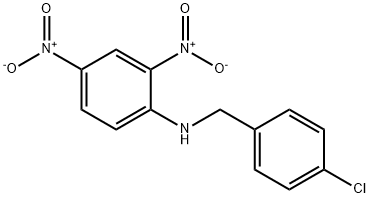 N-(4-chlorobenzyl)-2,4-dinitroaniline Structure