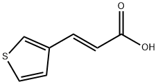 3-(3-THIENYL)ACRYLIC ACID Struktur