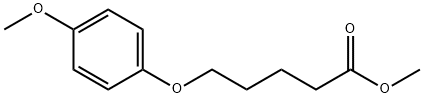5-(4-Methoxyphenoxy)pentanoic Acid Methyl Ester Structure