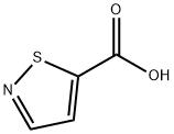 イソチアゾール-5-カルボン酸 化学構造式